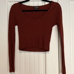 Topshop crop top - size 2